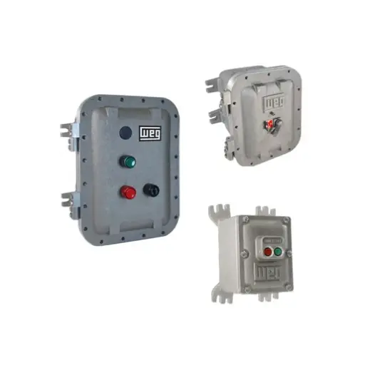 [ESWX-25V18E79-R27BD] WEG 25 Amp Explosion Proof Starter Nema 7/9 480 VAC 3 Phase OL Range 4-6.3 Amps