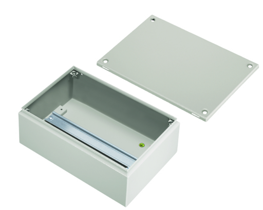 [2408-2015-80-37] Haewa Single Door Junction Box with Din Rail