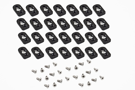 [1557FOOTBK-24] Hammond Wall Mounting Bracket Kit